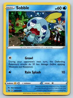 Sobble Promo SWSH: Sword & Shield Promo Cards SWSH073 NM - Image 1