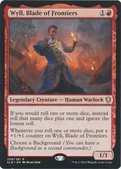 MTG Battle for Baldur's Gate - Wyll, Blade of Frontiers - Image 1