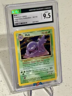 2002 Pokemon Muk 16/110 Legendary Collection Rare Holo CGC 9.5 MINT+ - Image 2