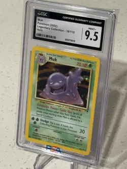 2002 Pokemon Muk 16/110 Legendary Collection Rare Holo CGC 9.5 MINT+ - Image 3
