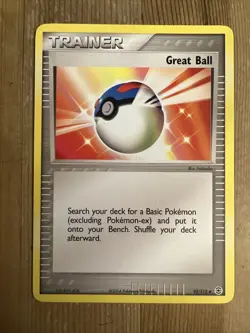 Great Ball 92/112- Ex Fire Red & Leaf Green Pokemon Card TCG LP - Image 1