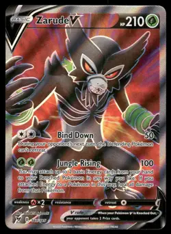 Pokemon Cards Zarude V 167/185 Vivid Voltage Ultra Rare NM - Image 1
