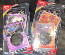 Pokemon TCG Mega Evolution Chaos Rising Booster Pack +Mimikyu and Moltres Promo - Image 1