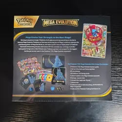 Pokemon TCG: Mega Evolution - Elite Trainer Box ETB - Lucario - New & Sealed - Image 3