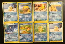 Pokemon TCG Vintage Lot of 11 Psyduck Team Rocket Returns Team Magma SandstormLP - Image 1