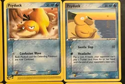 Pokemon TCG Vintage Lot of 11 Psyduck Team Rocket Returns Team Magma SandstormLP - Image 3