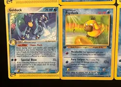 Pokemon TCG Vintage Lot of 11 Psyduck Team Rocket Returns Team Magma SandstormLP - Image 4