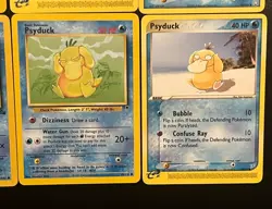 Pokemon TCG Vintage Lot of 11 Psyduck Team Rocket Returns Team Magma SandstormLP - Image 5