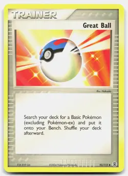 POKEMON GREAT BALL 92 FIRERED & LEAFGREEN LP - Image 1