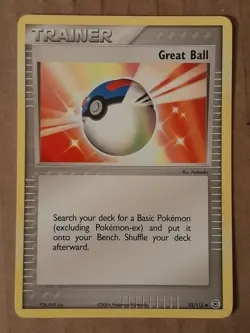 Pokemon Great Ball 92/112 Fire Red Leaf Green NM-MT - Image 1