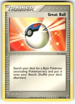 Great Ball FireRed & LeafGreen Uncommon Pokemon Moderately played - Image 1