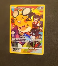 Pokemon TCG Brilliant Stars Dedenne Full Art Trainer Gallery TG07/TG30 - Image 1