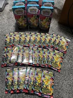 81pks READ!!!!Pokemon Ascended heroes TCG open lot of 81 packs - Image 1
