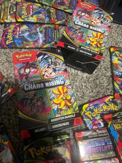 Pokemon Phantasmal Flames/evolutions lot of 66 opened packs - Image 3