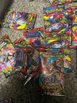 Pokemon Phantasmal Flames/evolutions lot of 66 opened packs - Image 5
