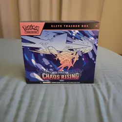 Pokemon Chaos Rising Elite Trainer Box ETB (empty no packs) - Image 1
