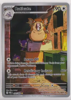 Pokemon Raticate 099/088 Me03: Perfect Order Holo - Image 1
