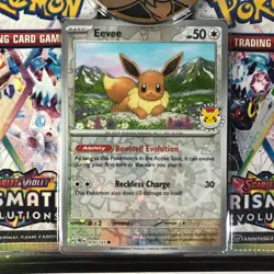 Pokemon Prismatic Evolutions 2-Pack Blister Pokemon Day 2025 Eevee Promo Sealed - Image 2