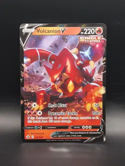 Volcanion V 025/198 2021 Pokemon Chilling Reign Ultra Rare TCG - Image 1