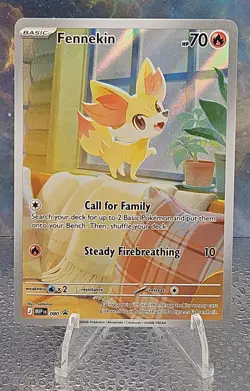 Pokemon TCG - Pokemon Fennekin 080 Chaos Rising ETB Promo - Image 1