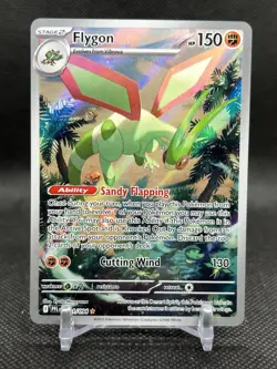 Pokemon Flygon 101/094 Me02: Phantasmal Flames Illustration Rare Holo 150 HP - Image 1