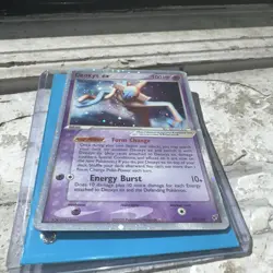 Deoxys ex (Normal) - 97/107 - Ultra-Rare LP Deoxys Pokemon - Image 3