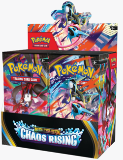 Pokemon TCG: Mega Evolution Chaos Rising Booster Box Sealed - Image 1