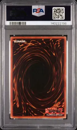 2002 Yu-Gi-Oh! Kazejin Metal Raiders MRD 1st Edition Super Rare PSA 9 - Image 2