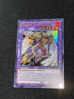 DUPO-EN004 ELEMENTAL HERO GRANDMERGE 1st Edition Yugioh - Image 2