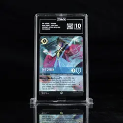 Disney Lorcana The Queen Diviner Enchanted Graded Tag 10 Gem Mint #218 - Image 1