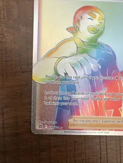 Pokemon Kindler 179/172 - Brilliant Stars - Rainbow Secret Rare - Image 4