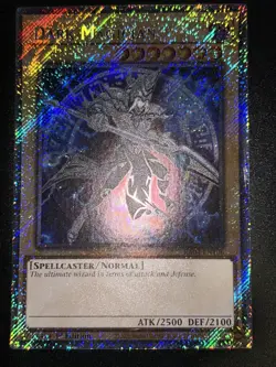 Dark Magician Platinum Secret Rare RA04-EN106 Yugioh 7th artwork - Image 1