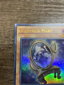 Yugioh Ghostrick Mary #GFP2-EN068 The 2nd Haunting Ultra Rare NM Faded Misprint - Image 2