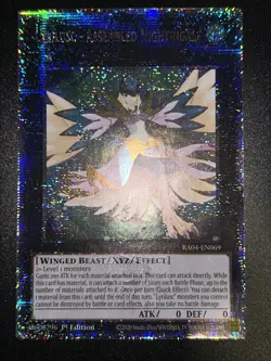Yugioh! 1x Lyrilusc Assembled Nightingale RA04-EN069 Quarter Century Secret Rare - Image 1