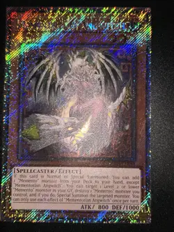 Yugioh! Mementotlan Angwitch - RA04-EN048 - Platinum Secret Rare - 1st Edition - Image 1