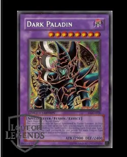 YUGIOH Dark Paladin DMG-001 Limited Edition Secret Rare Duel Master Guide HP - Image 1