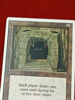 Howling Mine Rare Fourth Edition 1995 Magic: The Gathering Moderately Played - Image 3