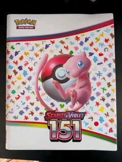 Pokemon TCG 151 Binder Collection Near Complete + RH/Holos - Image 1