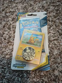 Pokemon Unbroken Bonds Pikachu Checklane Blister Pack SEALED - Image 1