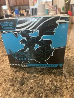 Pokemon TCG Black Bolt Elite Trainer Box ETB New Factory Sealed - Image 1
