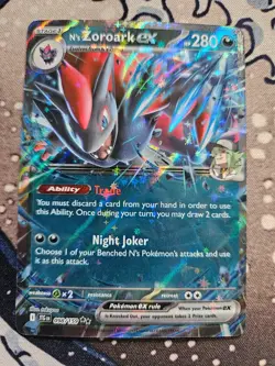 Pokemon TCG - N's Zoroark ex 098/159 - Sv09 [JTG] Journey Together Holo - Image 1