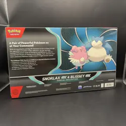 Pokemon TCG Snorlax Ex & Blissey Ex Special Collection Box - New & Sealed - Image 2