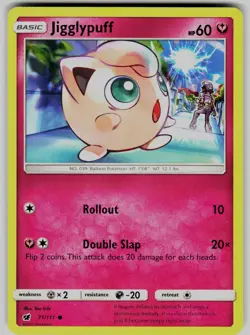 Jigglypuff 71/111 Common Crimson Invasion Pokemon Lightly Played - Image 1