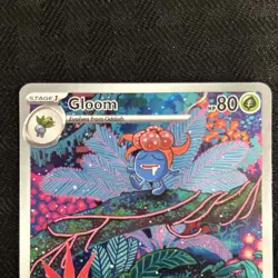 Pokemon - Gloom 198/197 Sv03: Obsidian Flames Illustration Rare Full Art - M/NM - Image 2