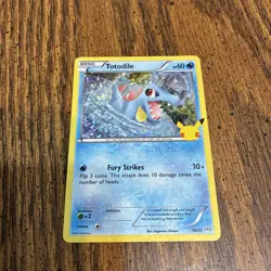 Totodile 018/025 Promo McDonald's 25th Anniversary Promos Pokemon Holo Near Mint - Image 1