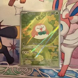 Pokemon TCG Rowlet 090/088 Me03: Perfect Order Holo Illustration Rare MINT/NM - Image 2