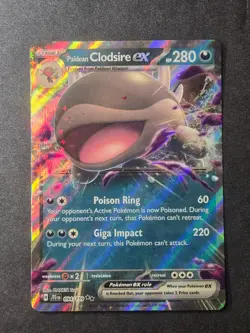 Paldean Clodsire ex 094/159 NM Journey Together Double Rare Pokemon - Image 1