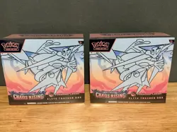 Pokemon TCG Chaos Rising Pokemon Center ETB Lot of 2 New Factory Sealed - Image 1