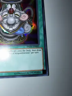 Yu-Gi-Oh Pot of Acquisitiveness 1st Edition INOV-EN065 - Image 4