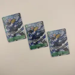 One Piece CCG Tashigi OP10-032 Alt Art Super Rare English X3 - Image 1